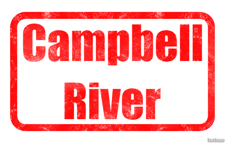 Campbell River Effetto testo