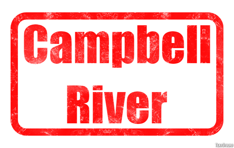 Campbell River Effetto testo