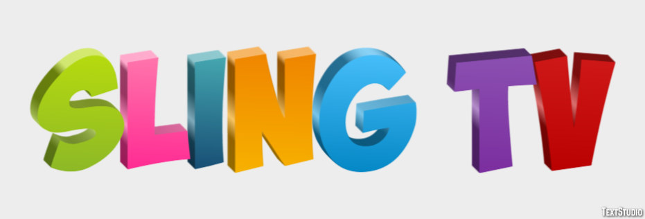 Sling Tv Tekst effect