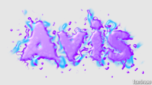 Avis Texteffekt