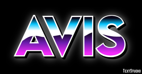 Avis Text effect