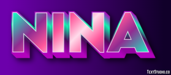 Nina Efekt tekstowy