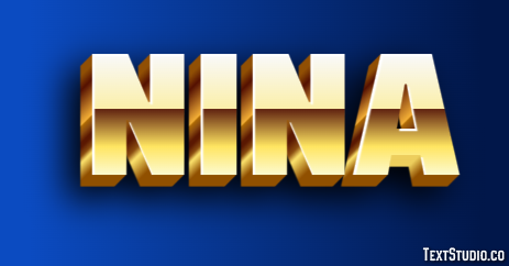 Nina Efekt tekstowy