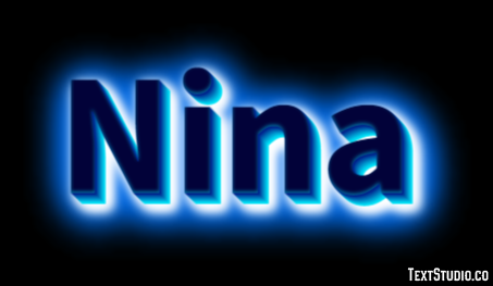 Nina Efekt tekstowy