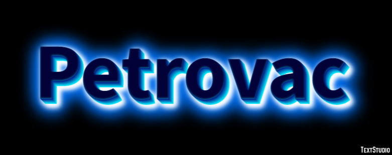 Petrovac テキスト効果