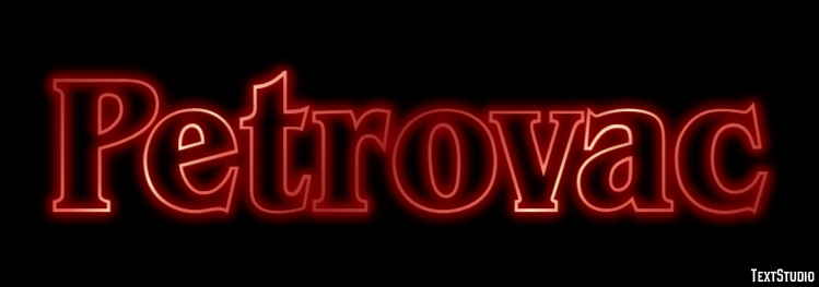 Petrovac Efekt tekstowy