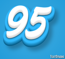 95 Text Effect