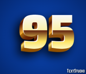 95 Text Effect