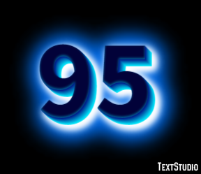 95 Text Effect