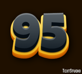 95 Text Effect