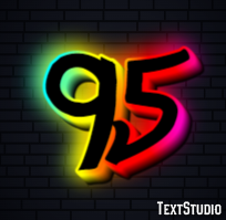 95 Text Effect