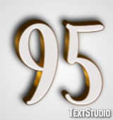95 Text effect