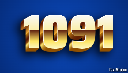 1091 Efekt tekstowy