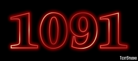 1091 Efekt tekstowy