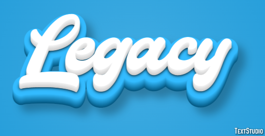 Legacy Texteffekt
