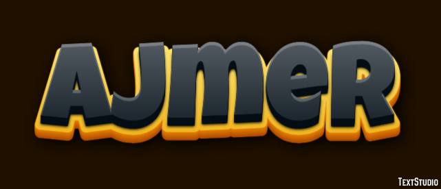 Ajmer Text Effect