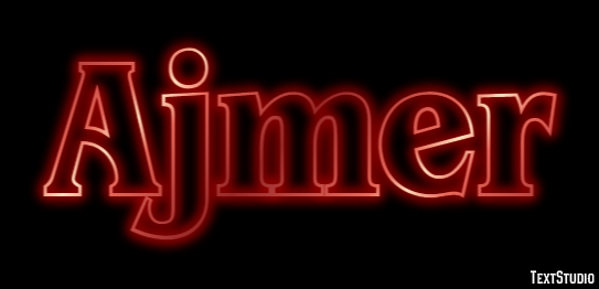 Ajmer Text Effect