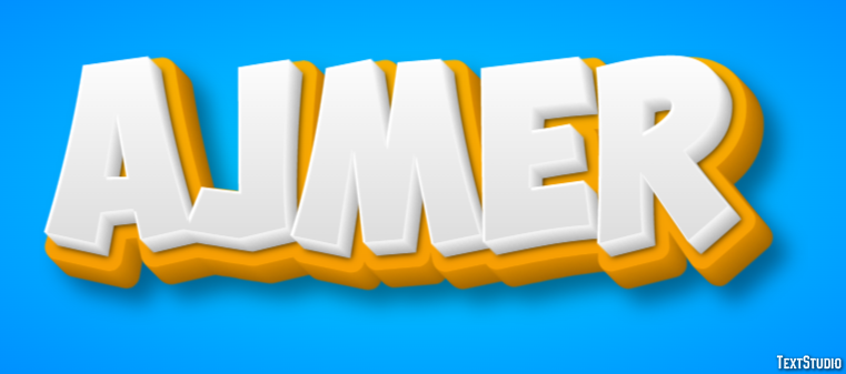 Ajmer Texteffekt