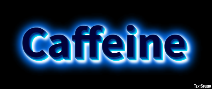 Caffeine Эффект текста