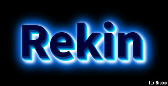 Rekin Efeito de texto