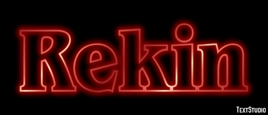Rekin Efekt tekstowy