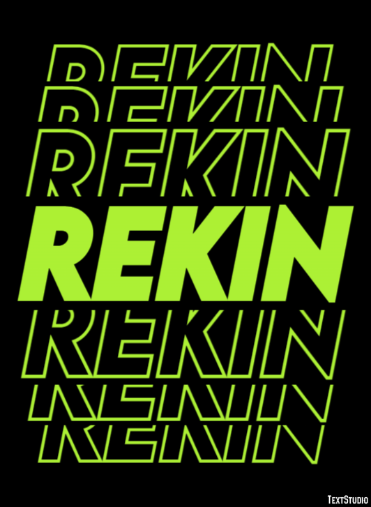 Rekin Efekt tekstowy