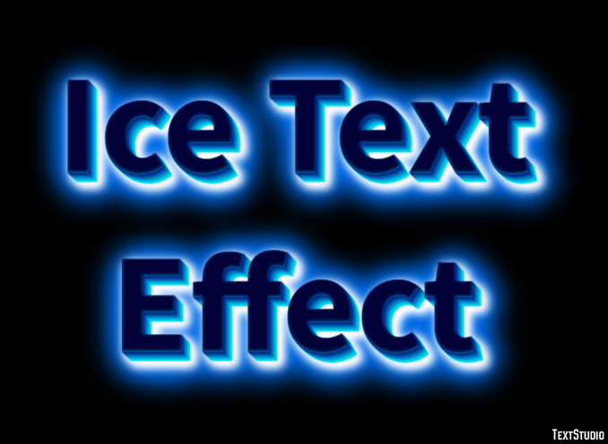 Ice Text Effect Text Effect