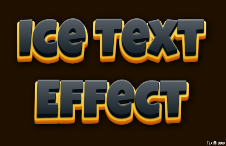 Ice Text Effect Text Effect