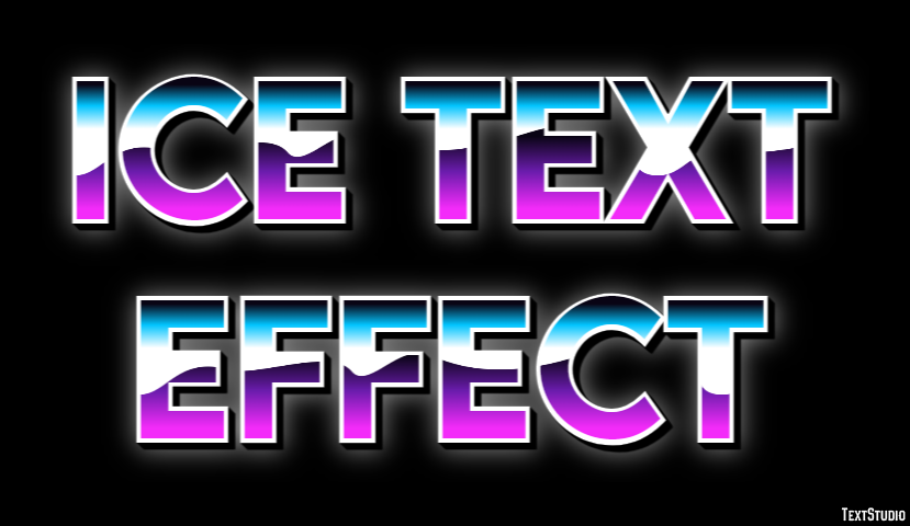 Ice Text Effect Text Effect