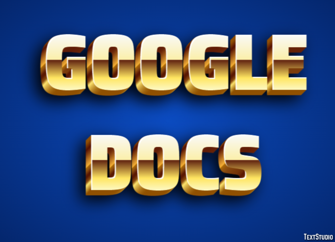 Google Docs Tekst Effect