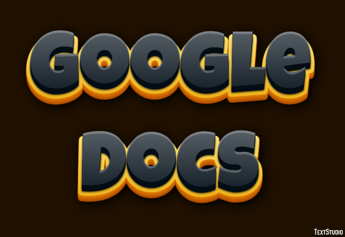 Google Docs Tekst Effect