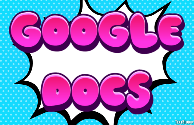 Google Docs Tekst effect