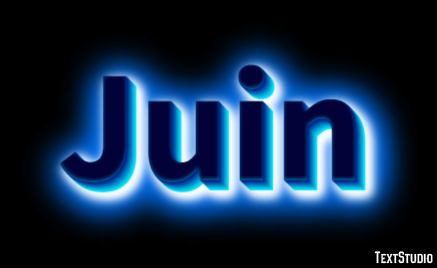 Juin Texteffekt
