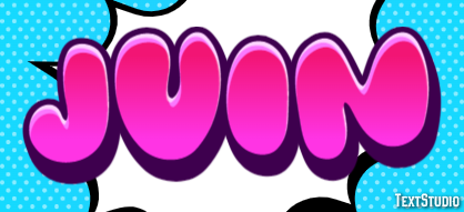 Juin Effet de texte