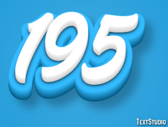195 テキスト効果