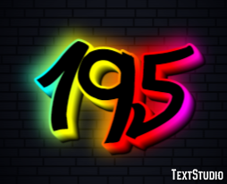 195 テキスト効果