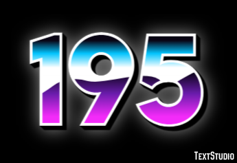 195 テキスト効果