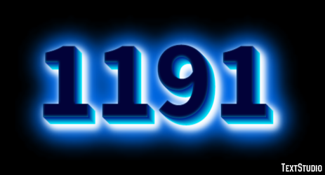 1191 Text Effect