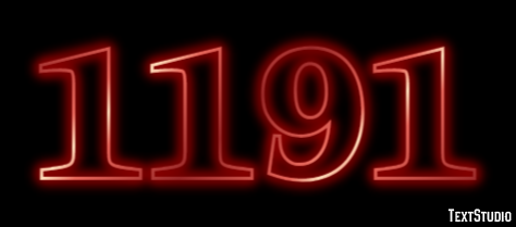1191 Effetto testo