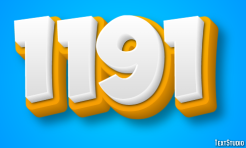 1191 Effetto testo