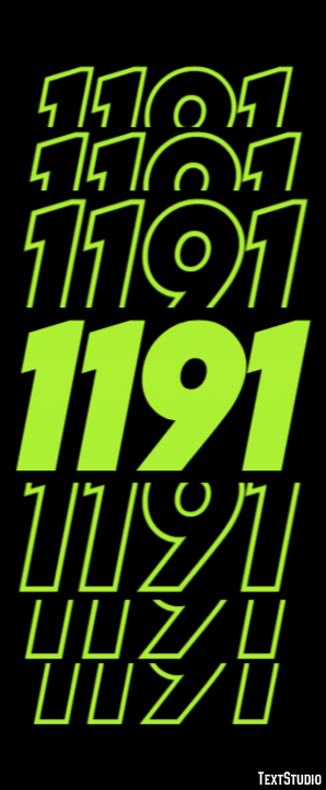 1191 Effetto testo