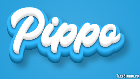 Pippo Effetto testo