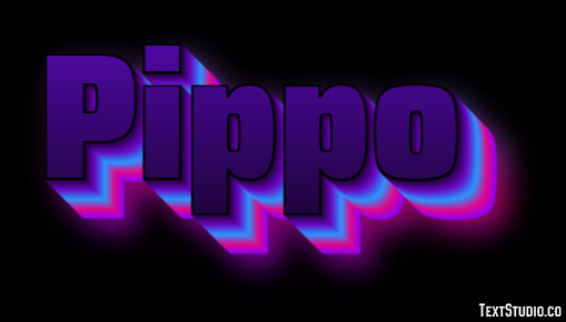 Pippo Effetto testo
