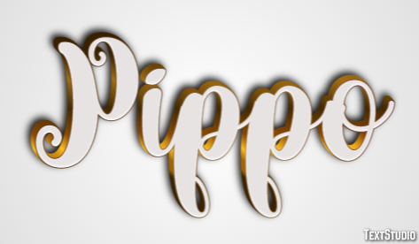 Pippo Effetto testo