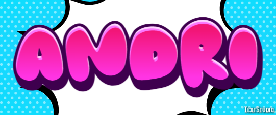 Andri Text effect