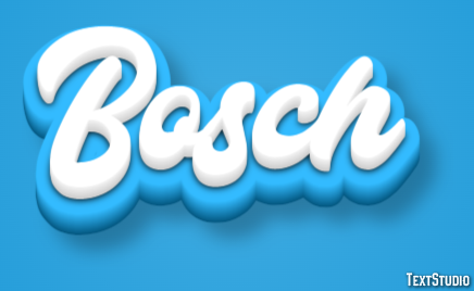 Bosch テキスト効果