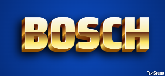 Bosch テキスト効果