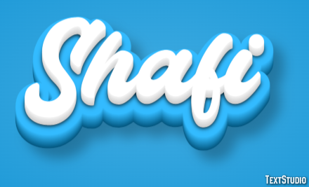 Shafi Efecto de texto