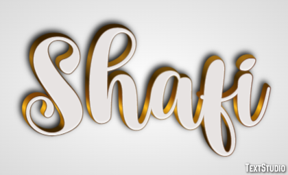 Shafi Tekst Effect