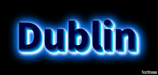 Dublin Efekt tekstowy
